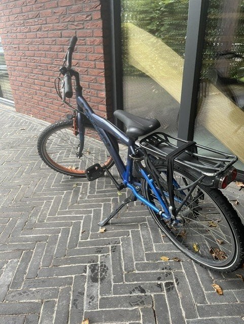 Jongens fiets 22 inch merk Loekie Booster, Ophalen, Terugtraprem, 22 inch, Gebruikt