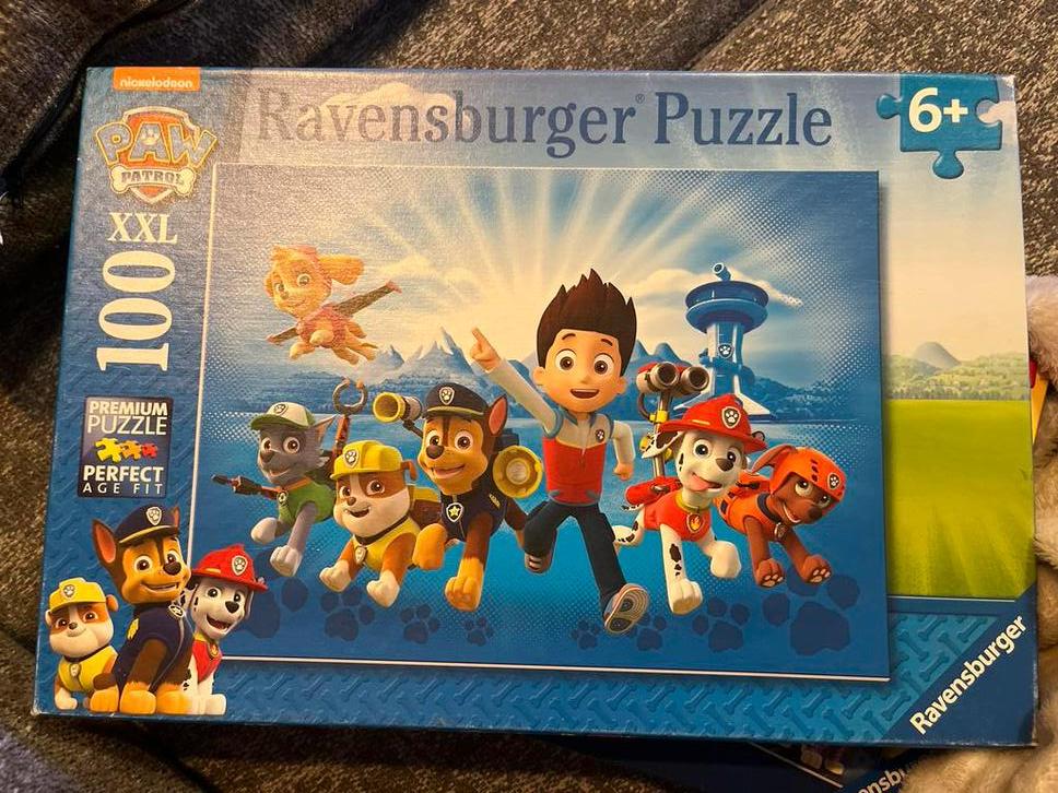 Paw Patrol XXL Premium Legpuzzel 100 stukjes, Ophalen of Verzenden, Meer dan 50 stukjes, Gebruikt, 6 jaar of ouder