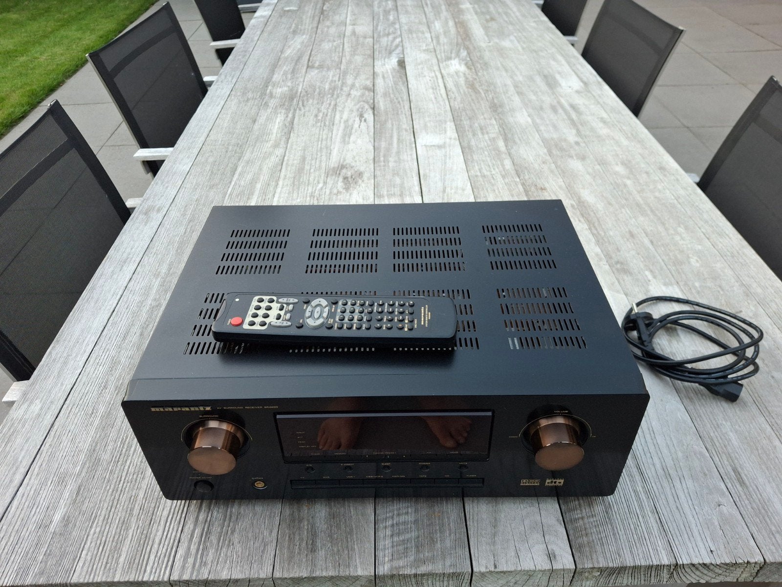Receiver Marantz SR 4200 en acoustimass 15, Ophalen, Zo goed als nieuw