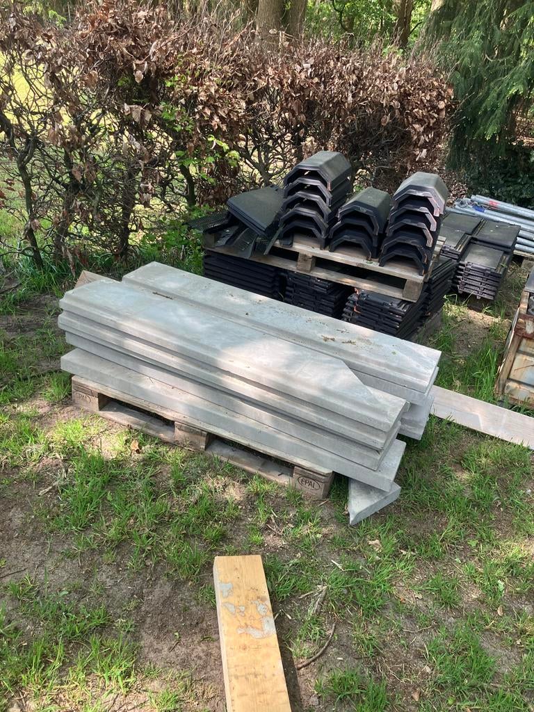 Betonnen muurafdekkers 15 meter, Ophalen, Nieuw, Overige materialen, 6 meter of meer