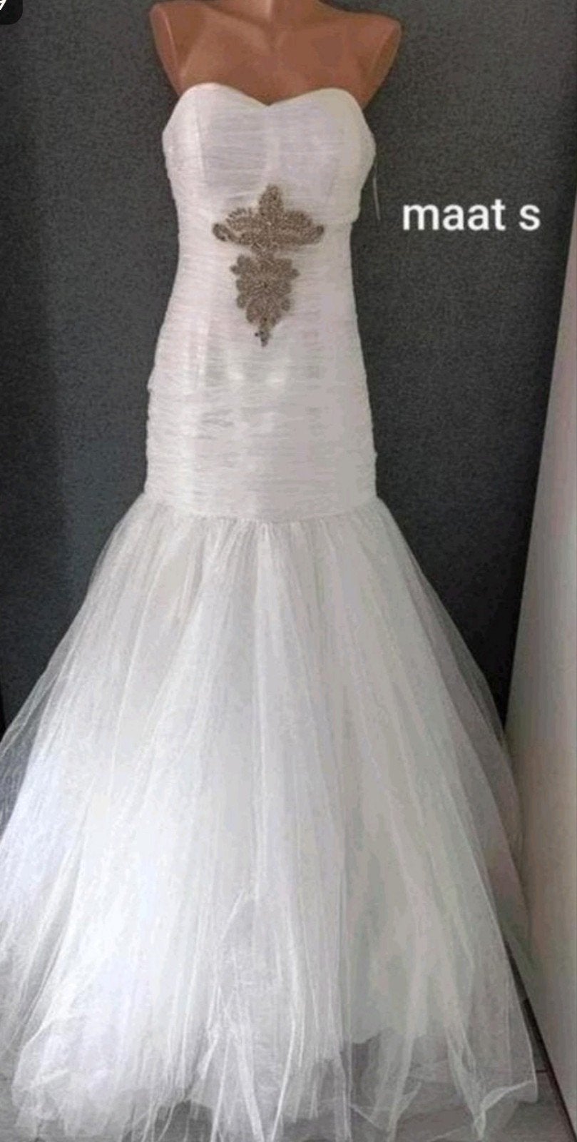 Prachtige trouwjurk maat 36 - Royal Moda Huis, Kleding | Dames, Trouwjurk, Wit, Ophalen of Verzenden, Zo goed als nieuw