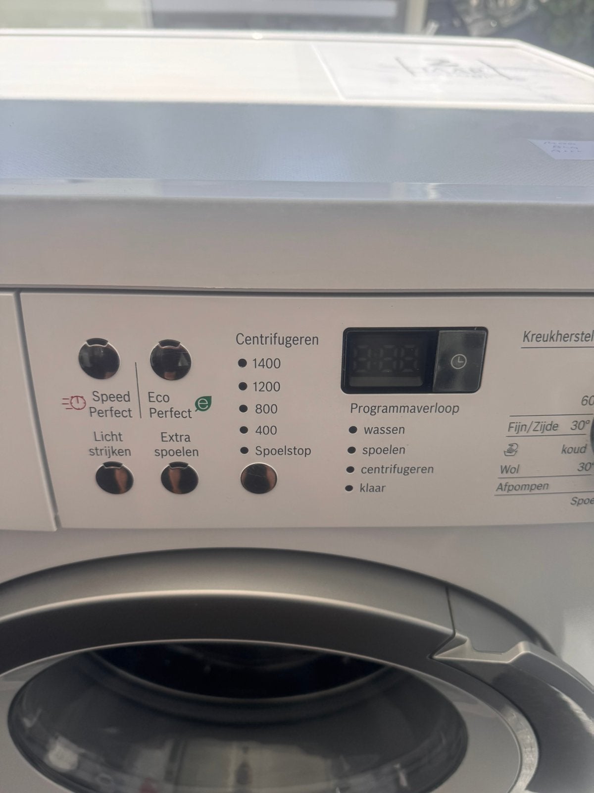 BOSCH 1400 SERIE LOGIXX VARIO 8 KG met 2 jaar garantie, Witgoed en Apparatuur, Wasmachines, N, N, Refurbished, Ophalen of Verzenden