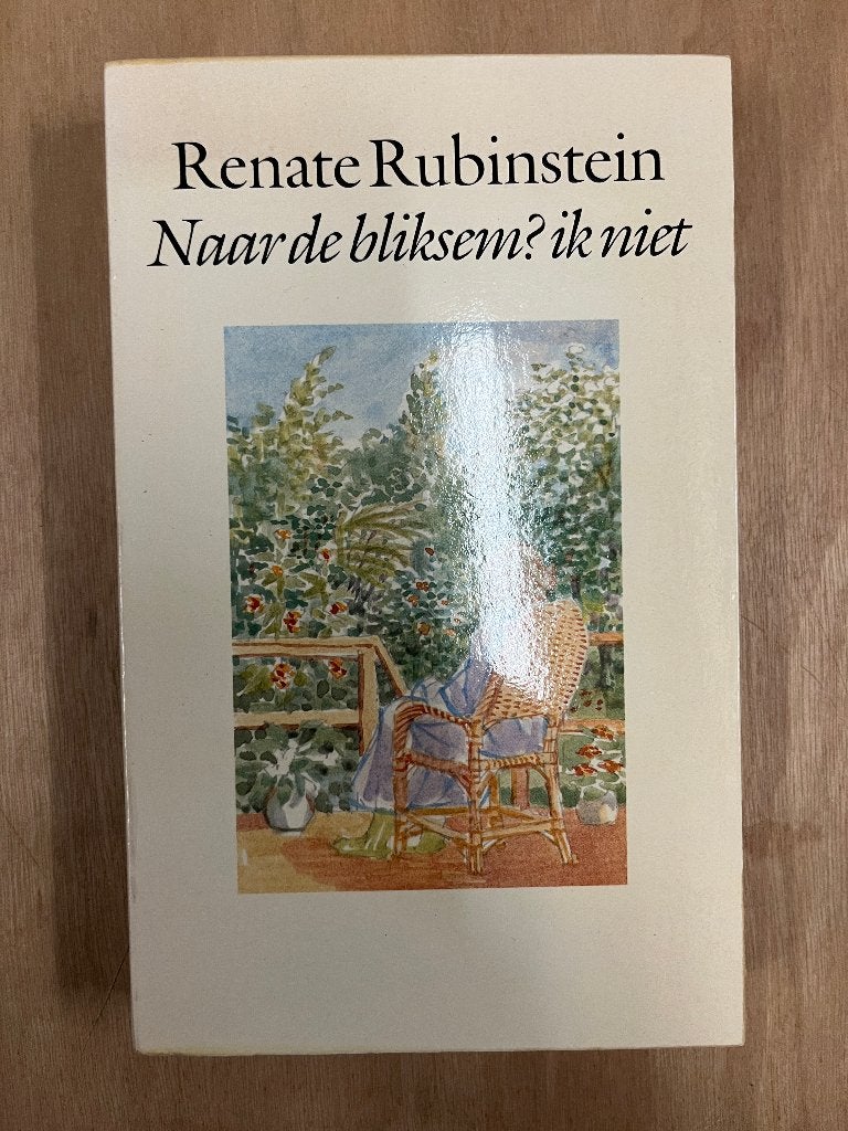 Renate Rubinstein - Naar de bliksem? ik niet, Gelezen, Ophalen of Verzenden, Renate Rubinstein, Nederland