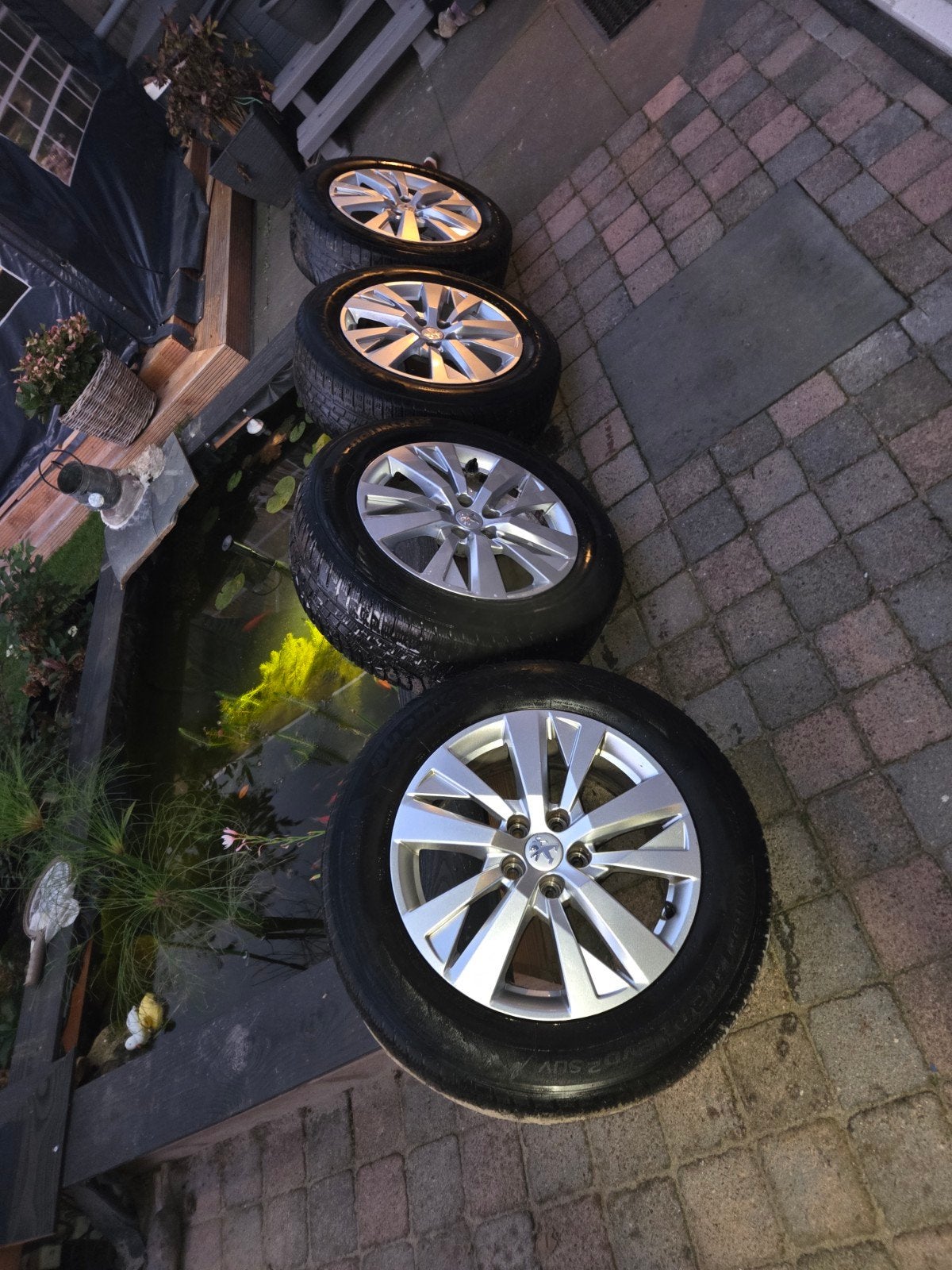 Originele Peugeot 3008 velgen 17 inch, Ophalen, Banden en Velgen, 17 inch, Winterbanden