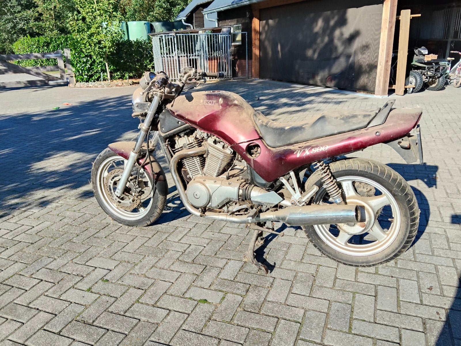 Suzuki VX800 - Schuurvondst, opknapper, Motoren, Motoren | Suzuki, Cardan-aandrijving, 2 cilinders, Motorrijbewijs A, Gebruikt