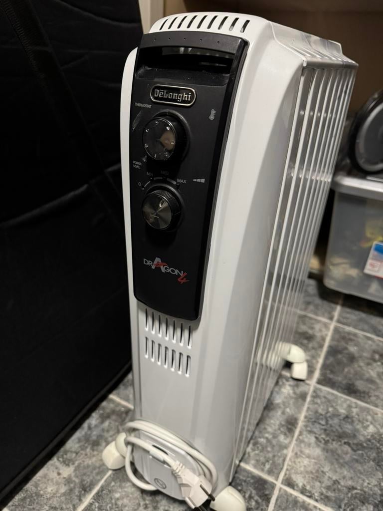 De'Longhi Dragon 4 TRD40820, Oliegevulde Radiator, 2000W, Huis en Inrichting, Kachels, Oliekachel, Gebruikt, Elektrisch, Ophalen of Verzenden