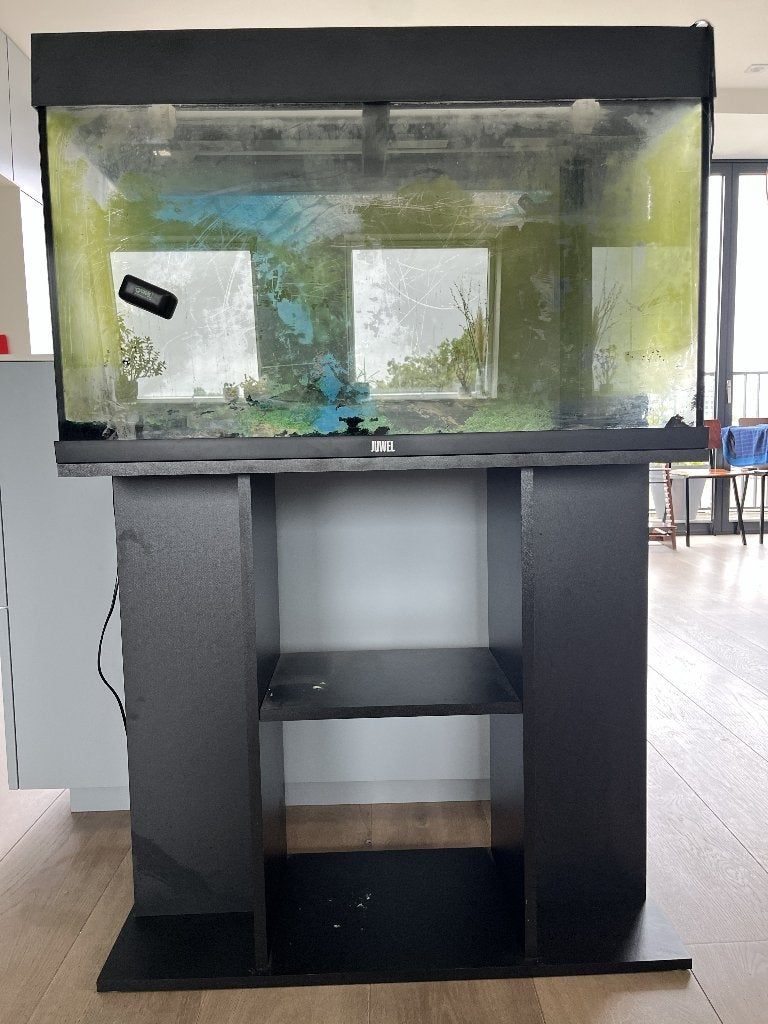 Aquarium Juwel Rio 125 black - leeg/empty, Dieren en Toebehoren, Vissen | Aquaria en Toebehoren, Ophalen, Gebruikt, Leeg aquarium