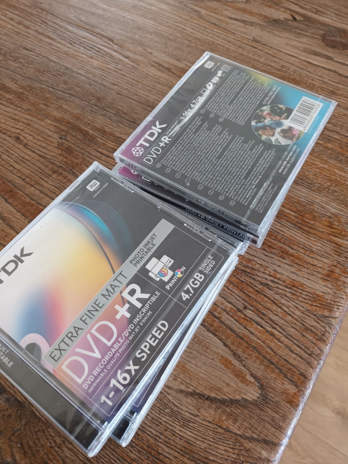 10 tdk dvd+r extra fine maatt, Computers en Software, Beschrijfbare discs, Ophalen of Verzenden, Nieuw, Dvd, TDK