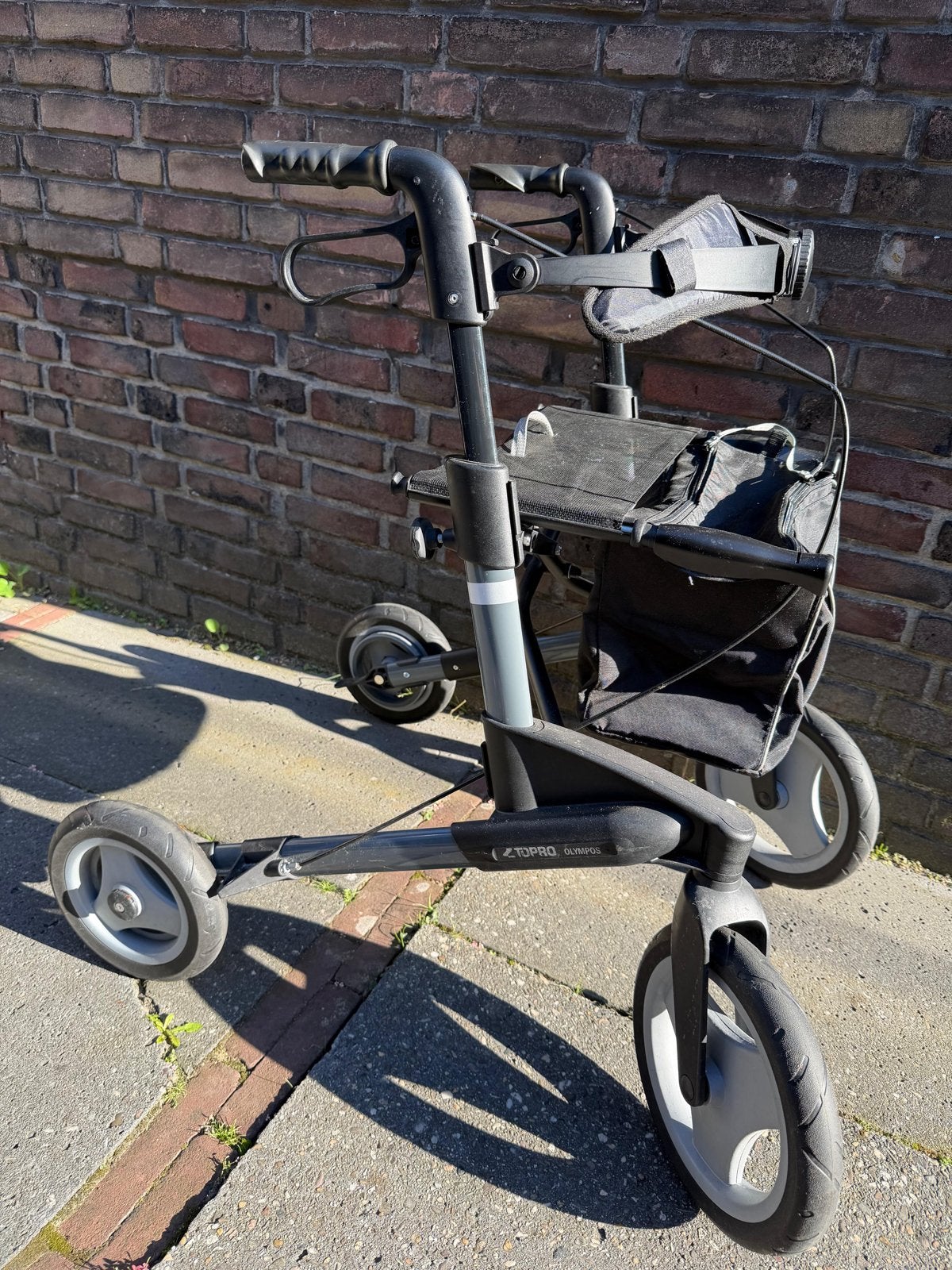 Topro Olympos rollator zo goed als nieuw, Ophalen, Zo goed als nieuw