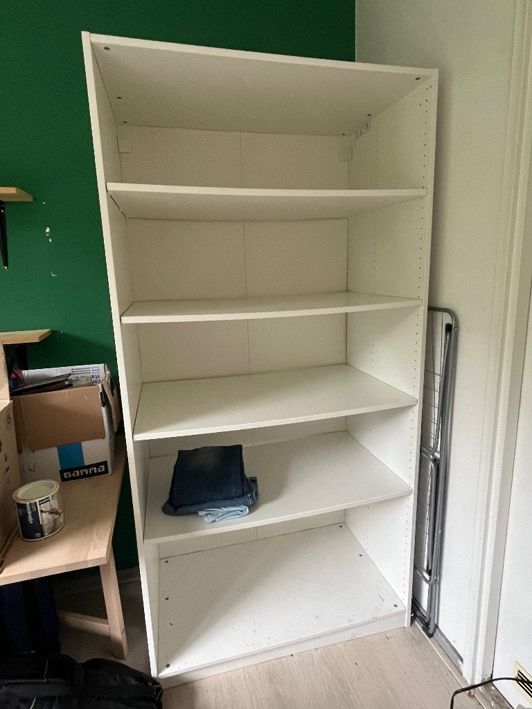 Witte pax kast ikea, Ophalen, Met plank(en), Gebruikt, 200 cm of meer
