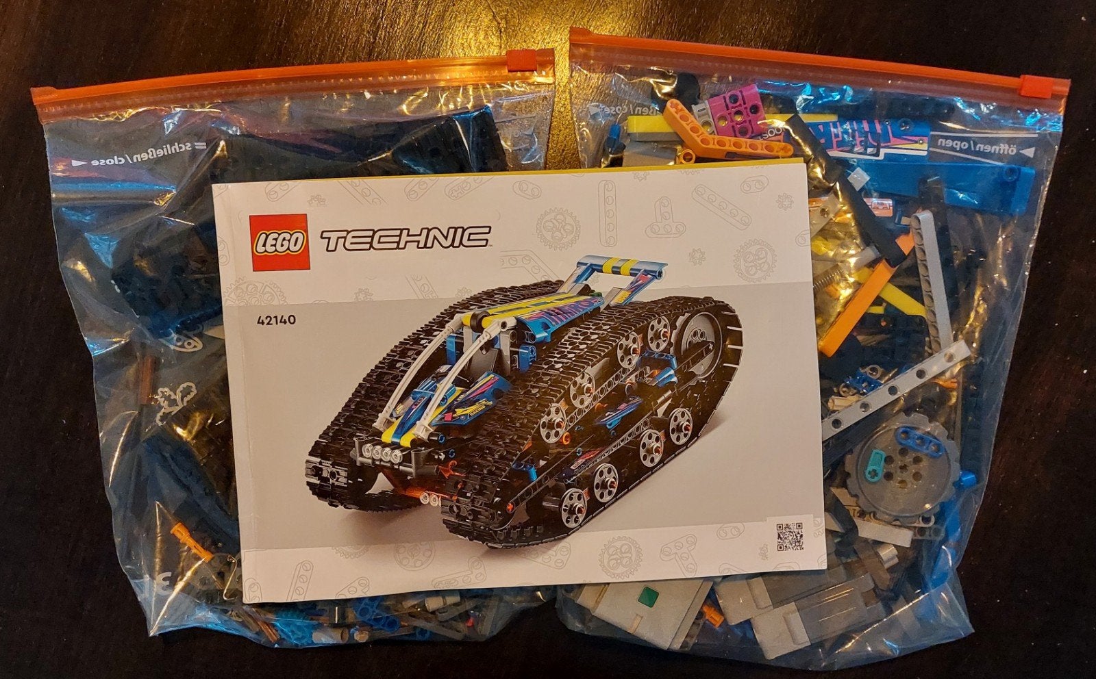 Lego Technic 42140 transformatie voertuig bestuurbaar, Ophalen of Verzenden, Zo goed als nieuw