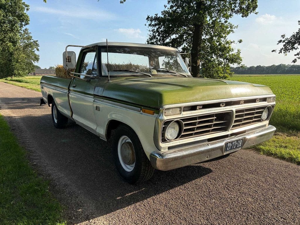 Ford - F-100 - Pick-Up, Auto's, Oldtimers, Bedrijf, Ford, LPG, SUV of Terreinwagen, Automaat