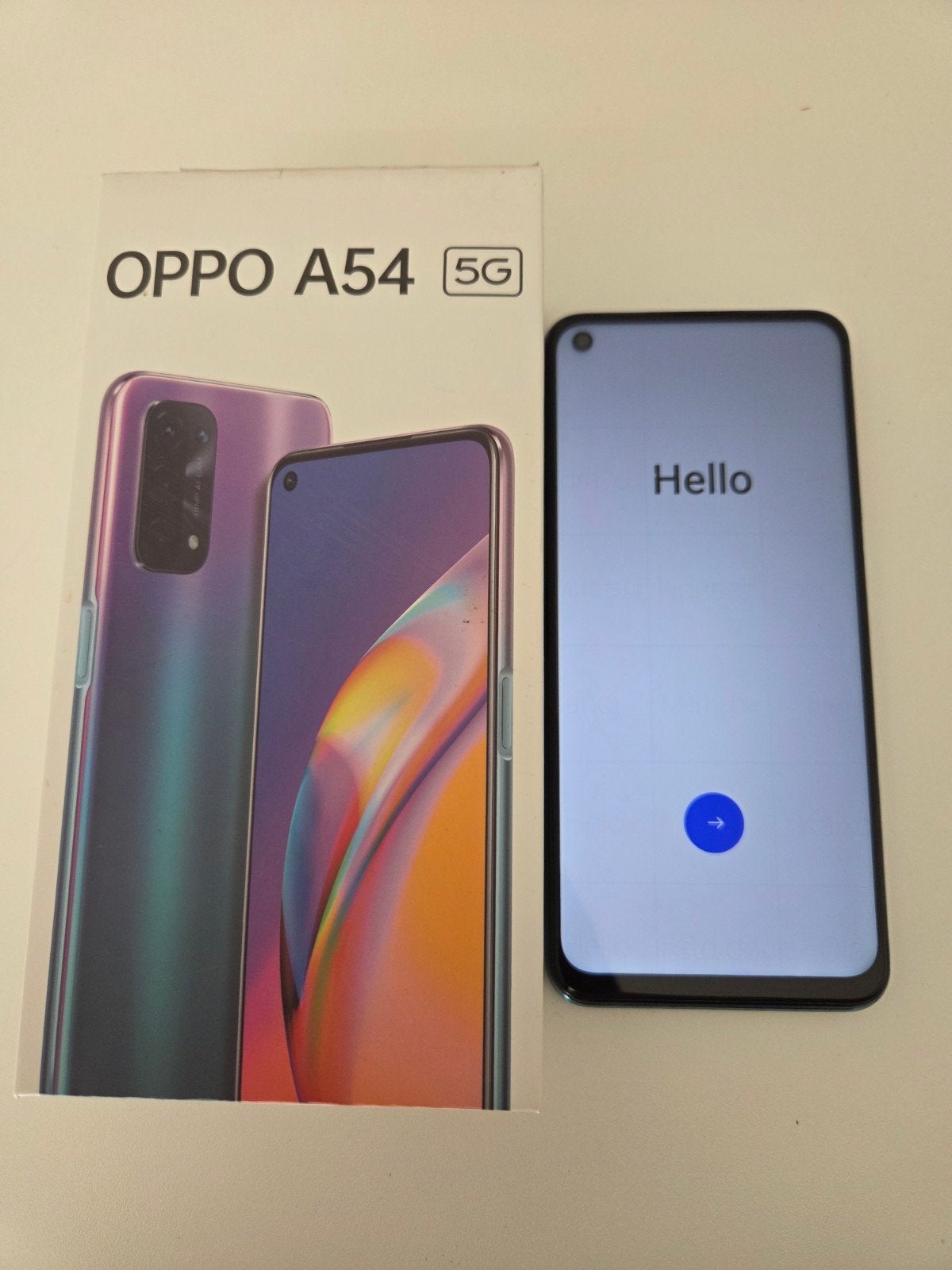 Oppo A54 5G - Zo goed als nieuw, 64GB, 48MP camera, Telecommunicatie, Ophalen of Verzenden, Gebruikt, 6 megapixel of meer, Overige modellen