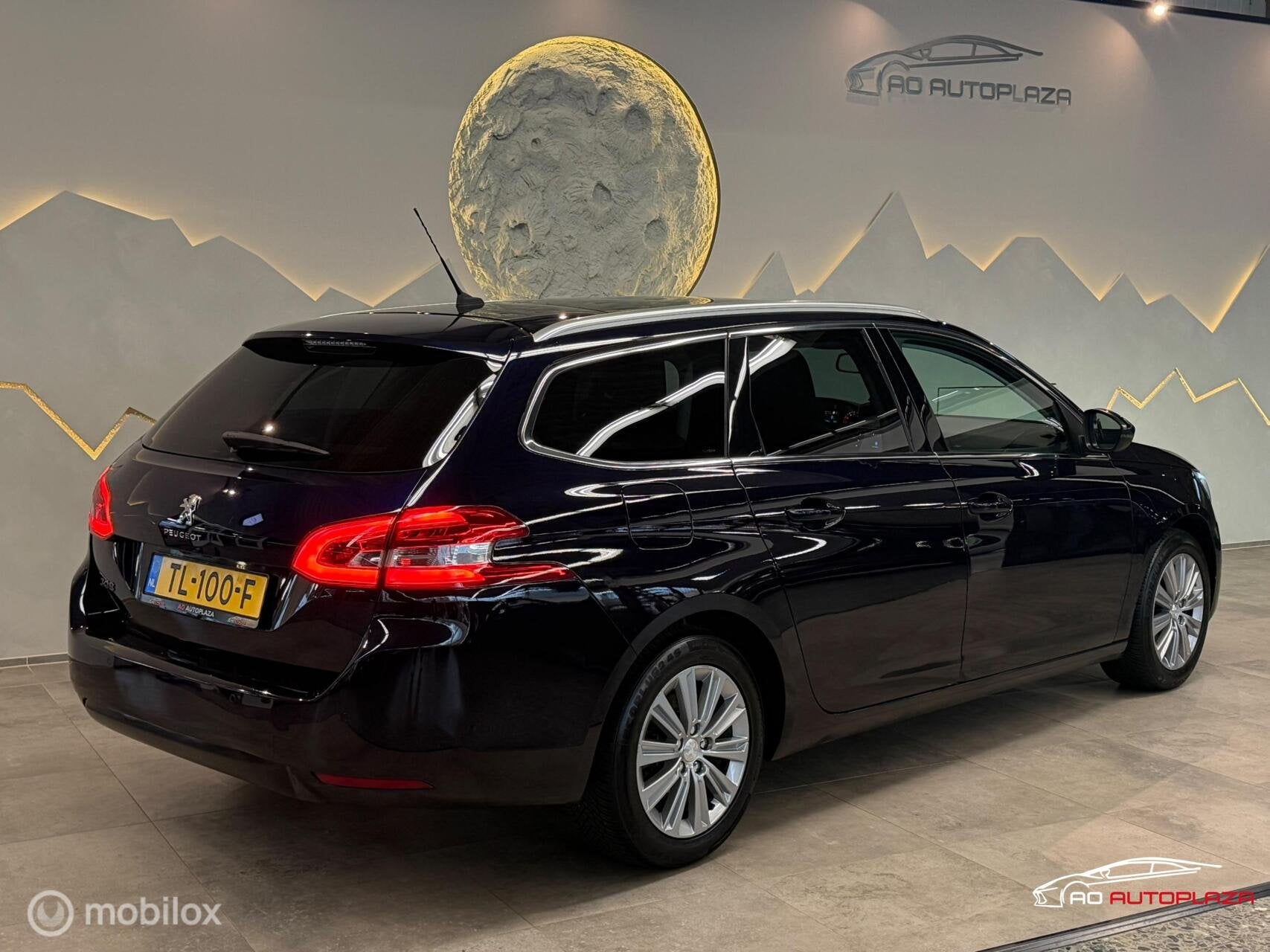 Peugeot 308 SW 1.2 PureTech Allure Panorama/Leder/Stoelverwa, Auto's, 1199 cc, Blauw, 630 kg, 3 cilinders