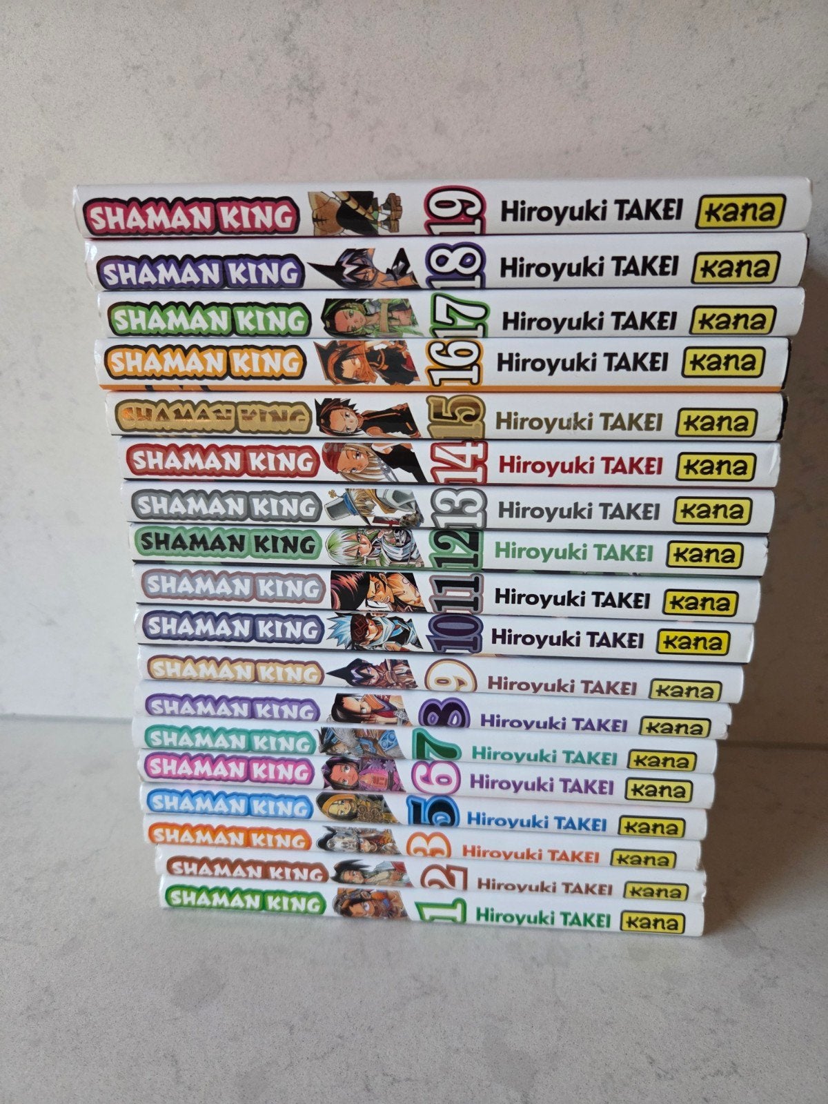 Sharman King - Complete serie 1 tm 19 / Manga, Boeken, Complete serie of reeks, Ophalen of Verzenden, Zo goed als nieuw, Japan (Manga)