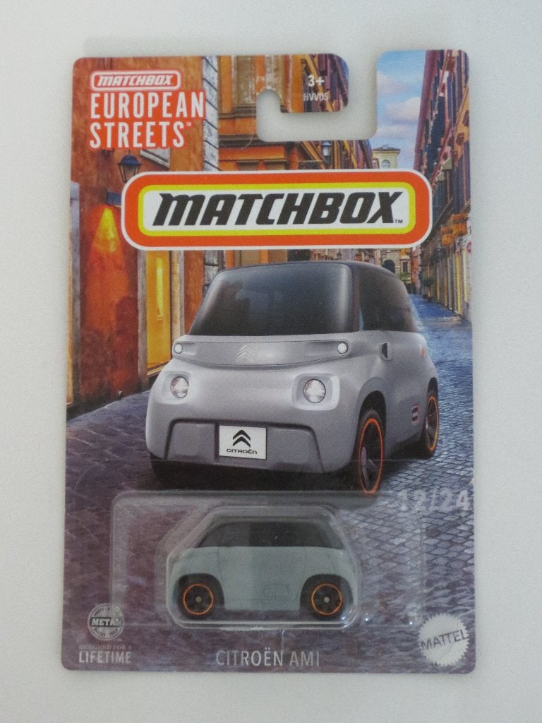 elektrische Citroën Ami, Matchbox, 1:64, nieuw in verpakking, Ophalen of Verzenden, Nieuw, Auto