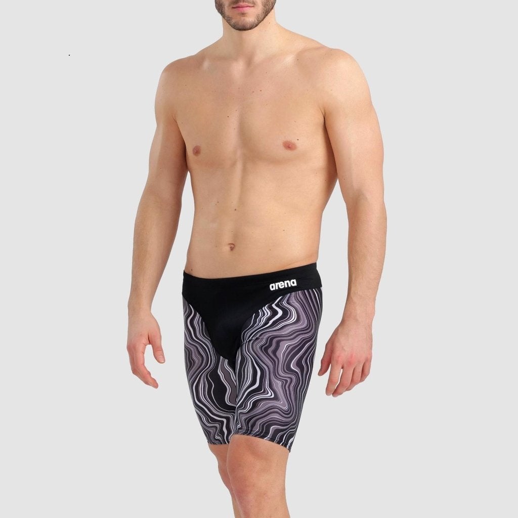 Nieuwe Arena M Swim Jammer Marbled Black Multi, Kleding | Heren, Badmode en Zwemkleding, C.da Cisterna, 84/85 62029 Tolentino (MC) Italië