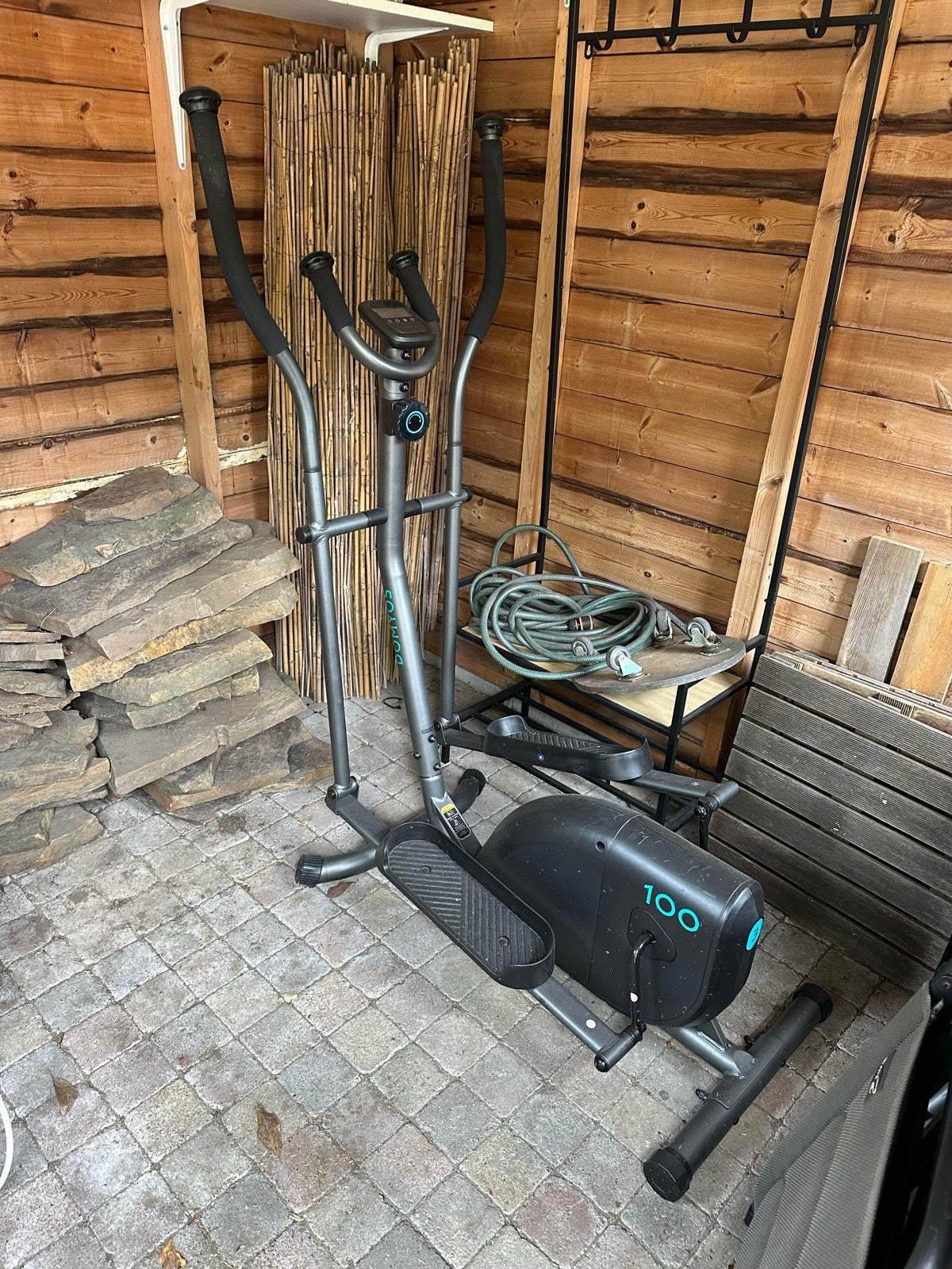 Domyos Elliptische Hometrainer Decathlon - Nette Staat, Ophalen, Gebruikt, Crosstrainer, Metaal