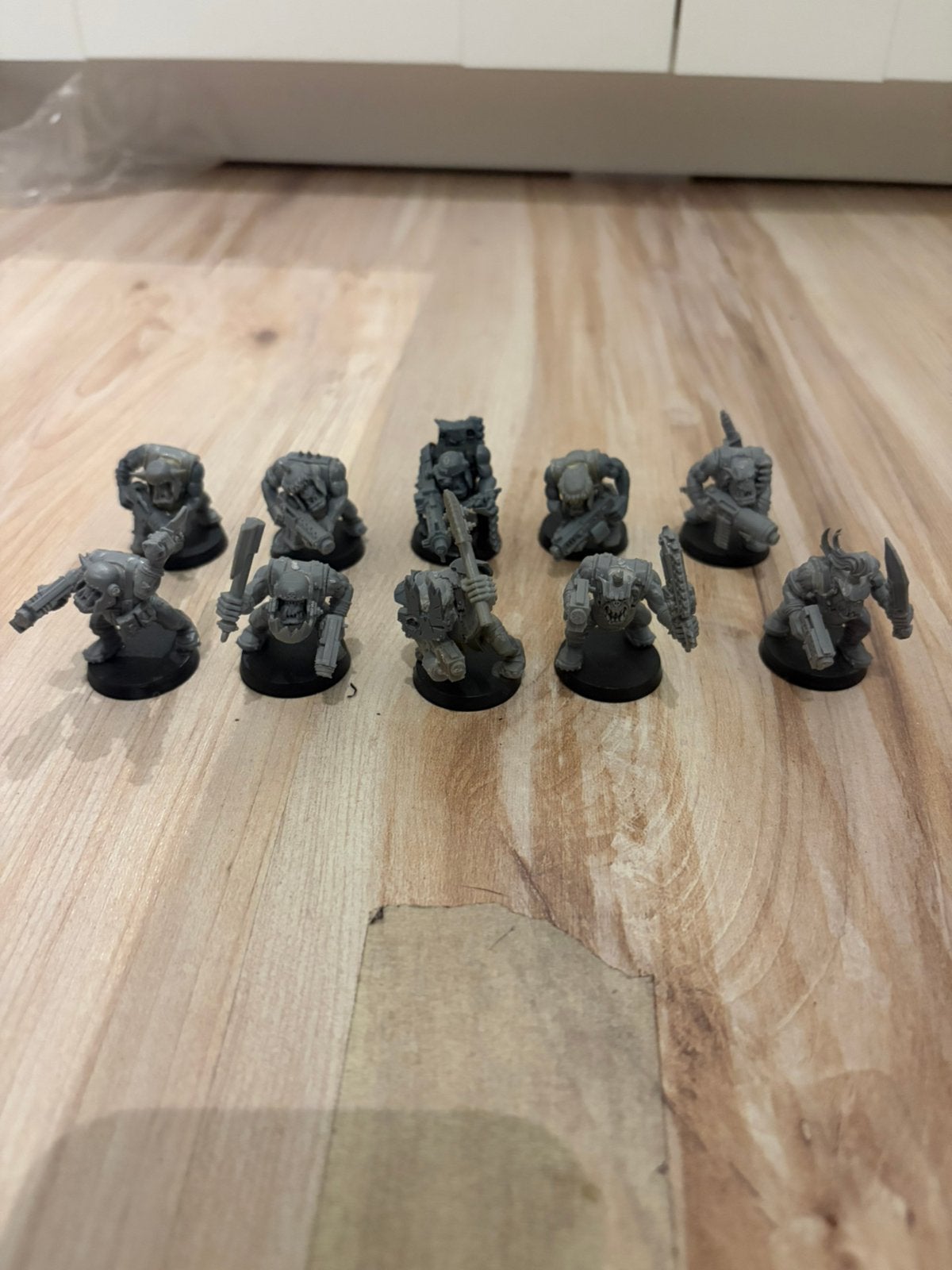 Warhammer 40k orks ork choppa boyz #3, Ophalen of Verzenden, Zo goed als nieuw, Warhammer 40000, Figuurtje(s)