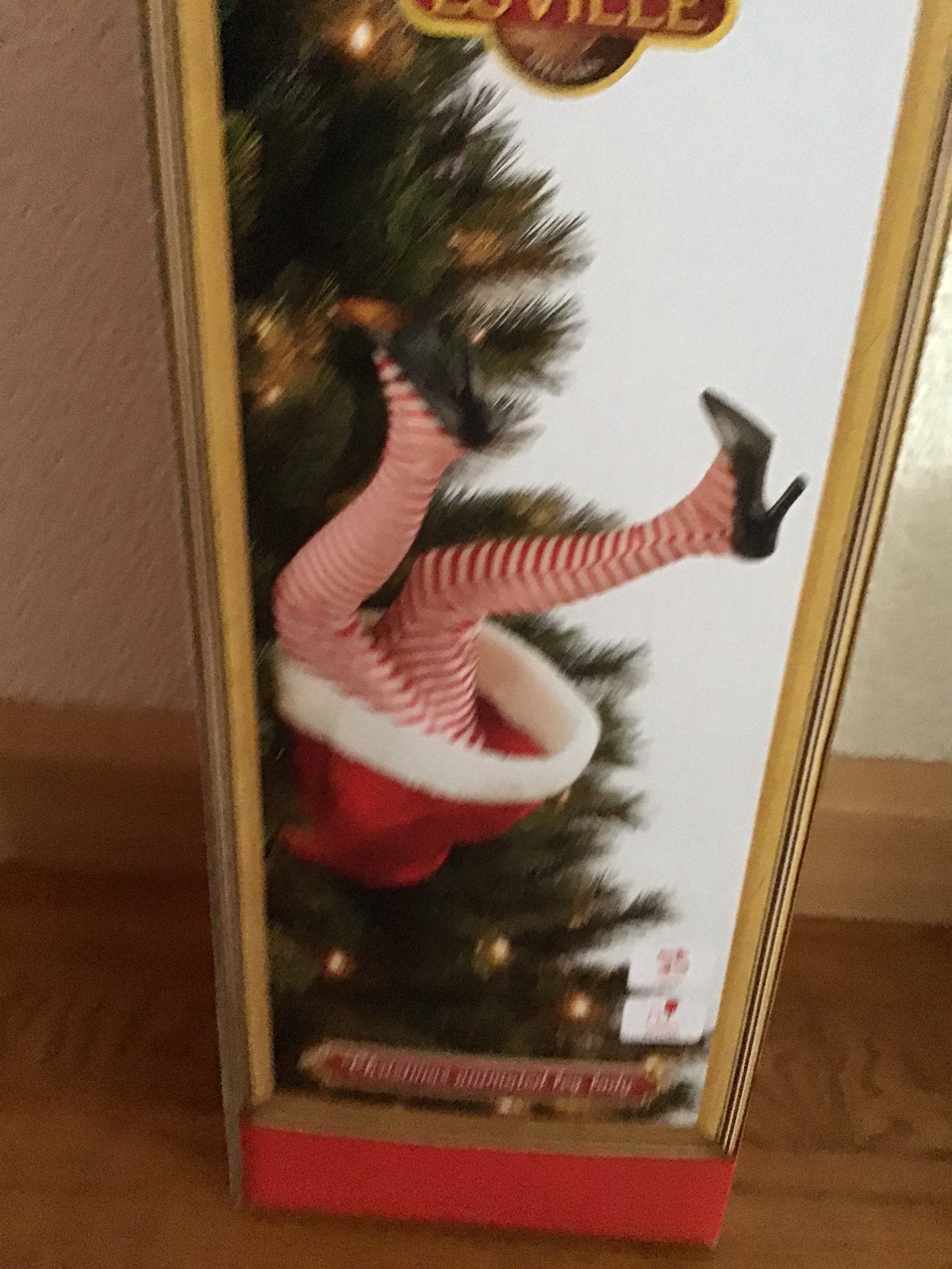 Christmas animated leg lady Luville, nieuw in doos, Diversen, Ophalen of Verzenden, Nieuw