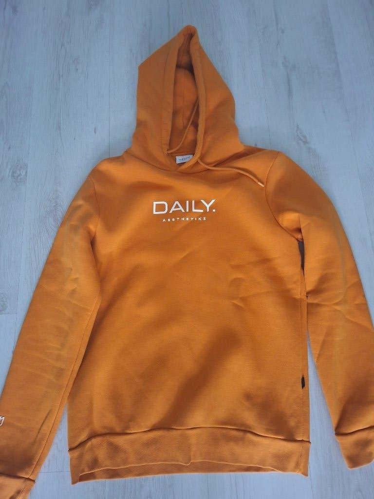 Hoodie, Maat 48/50 (M), Geel, Ophalen of Verzenden, Zo goed als nieuw
