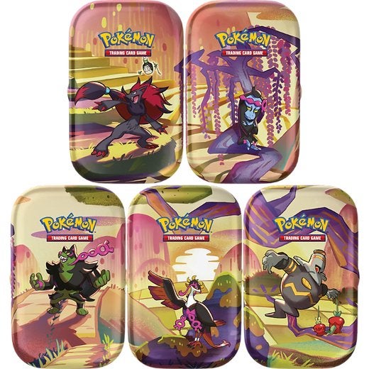 Pokémon Scarlet & Violet Shrouded Fable Mini Tin, Ophalen of Verzenden, Zo goed als nieuw