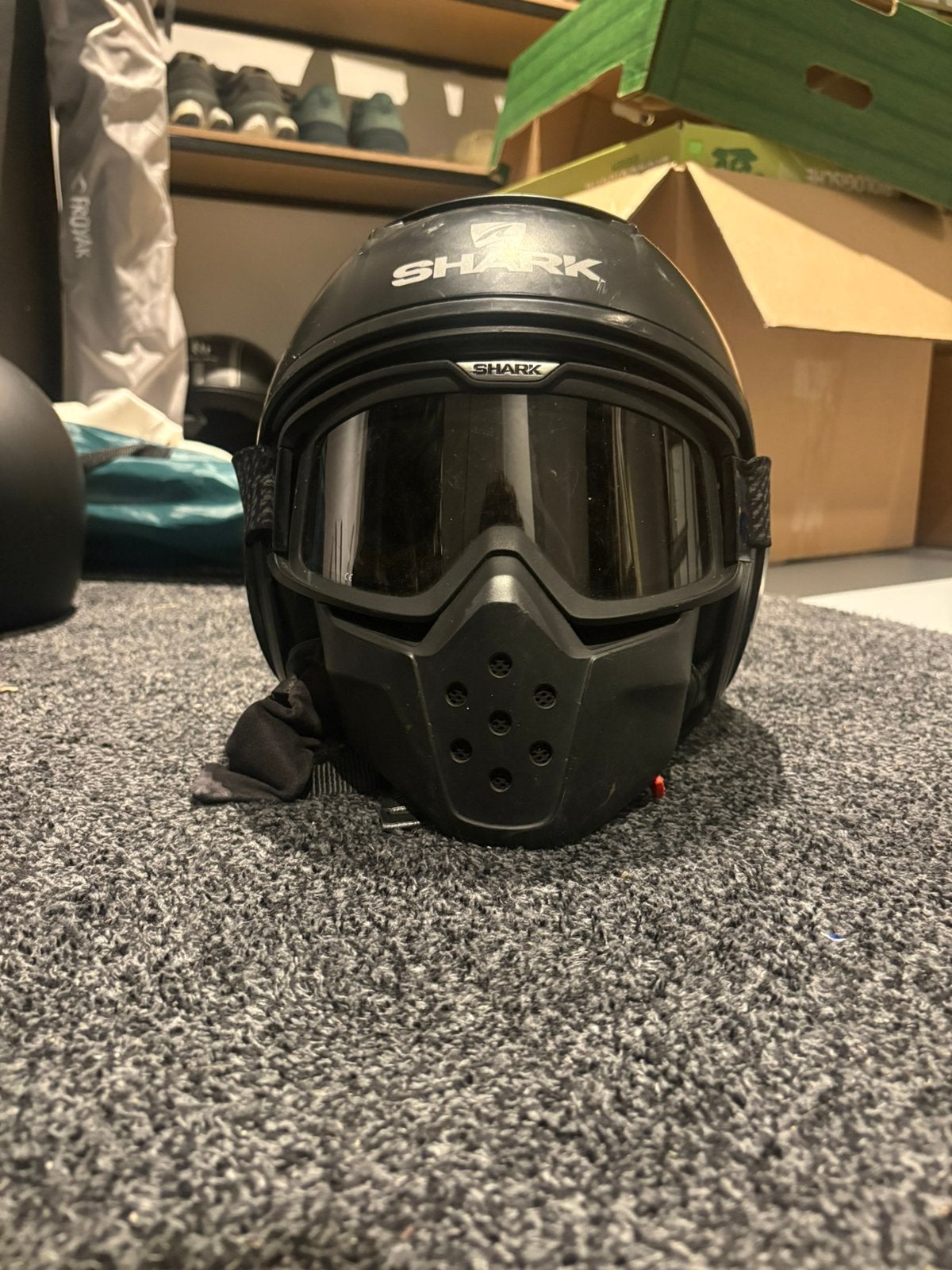 Shark helm, Motoren, Ophalen, Shark, Integraalhelm, S