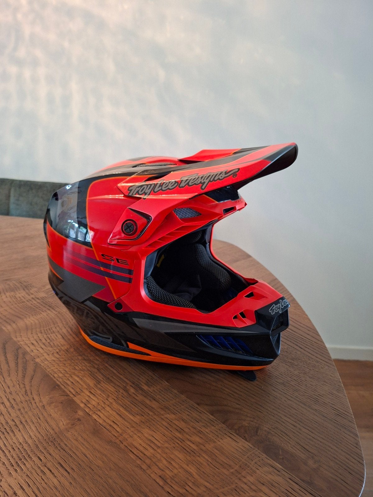 Troy Lee Design SE5 ZGAN (maat M), Ophalen, Tweedehands, Integraalhelm, Overige merken