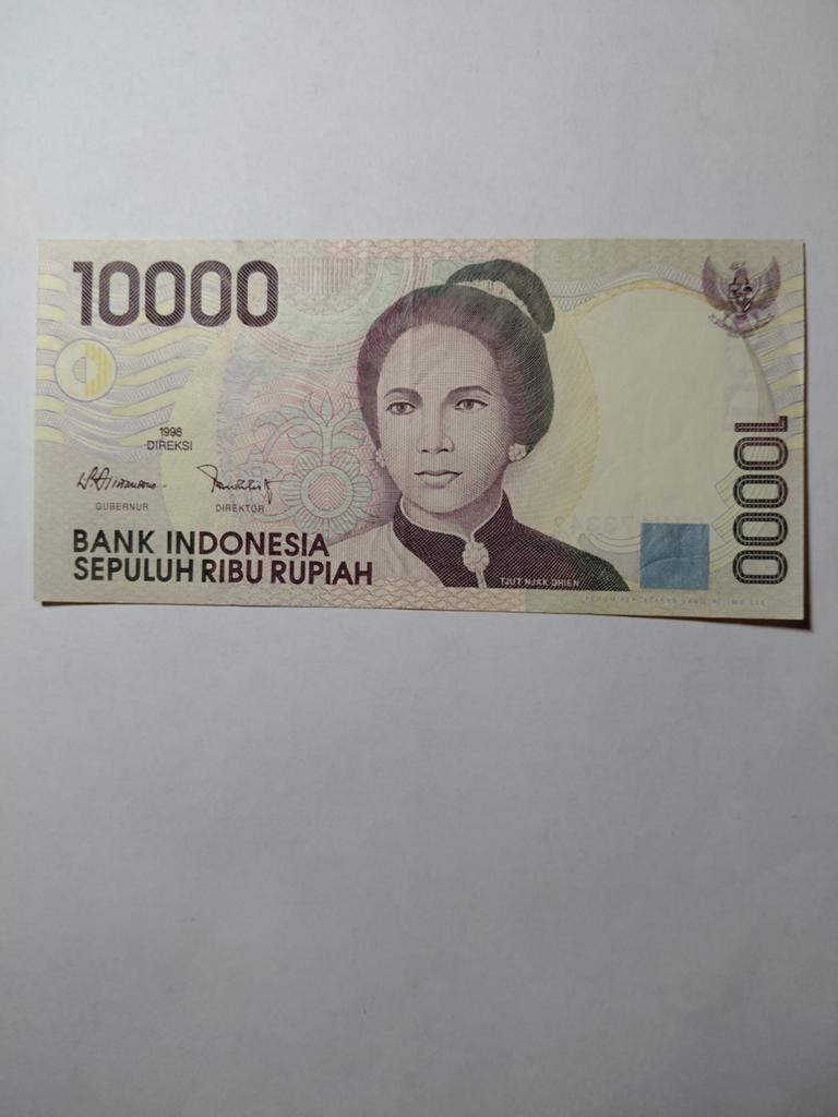 Indonesië 10 000 rupiah 1998, Ophalen of Verzenden, Zuidoost-Azië