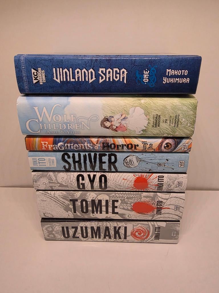 Manga: Ghost in the Shell, Nausicaa, Junji Ito & meer, Boeken, Strips | Comics, Zo goed als nieuw, Complete serie of reeks, Japan (Manga)