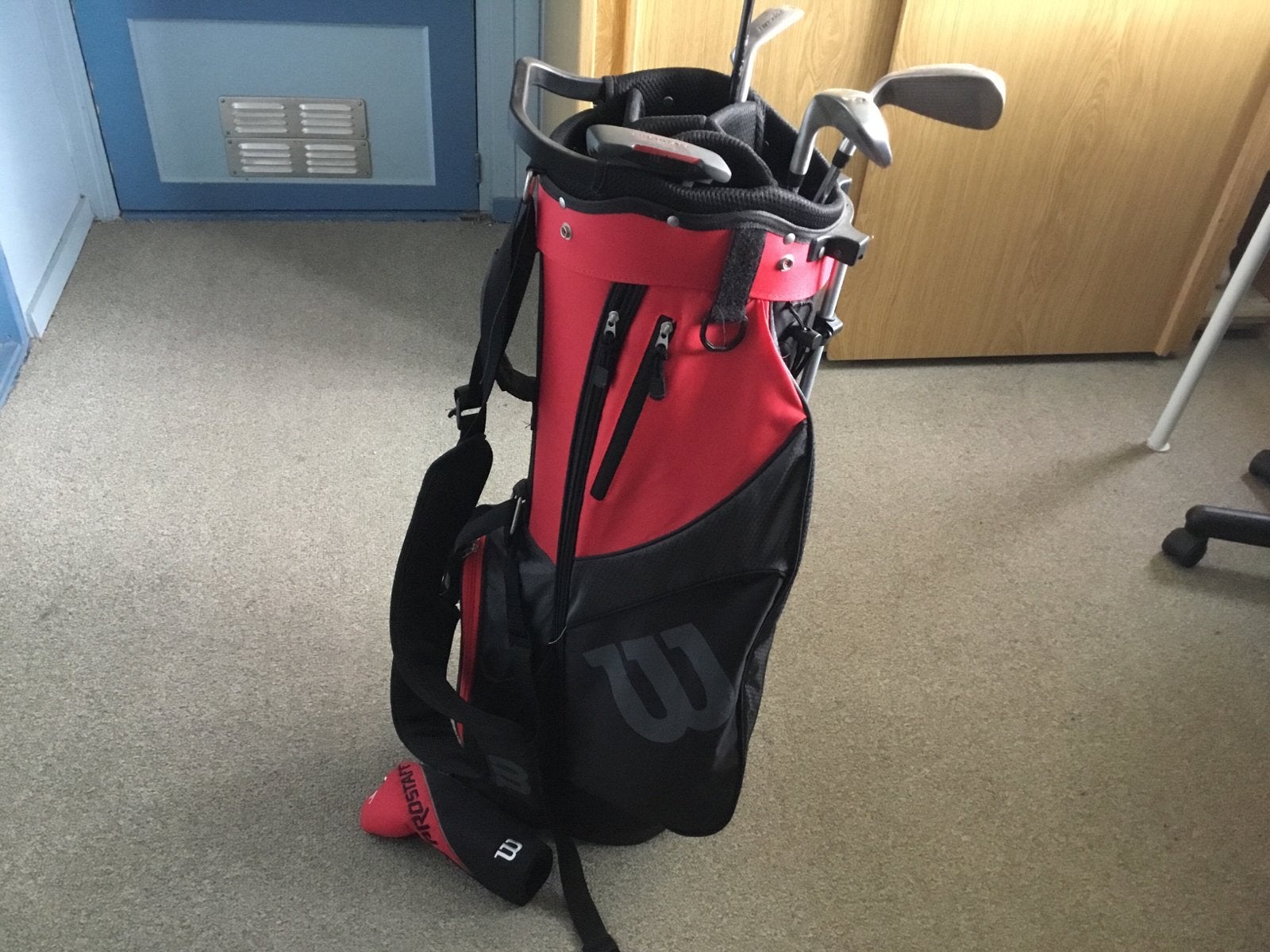 Golfset Wilson Prostaff SGI met tas, Ophalen, Zo goed als nieuw, Set, Overige merken