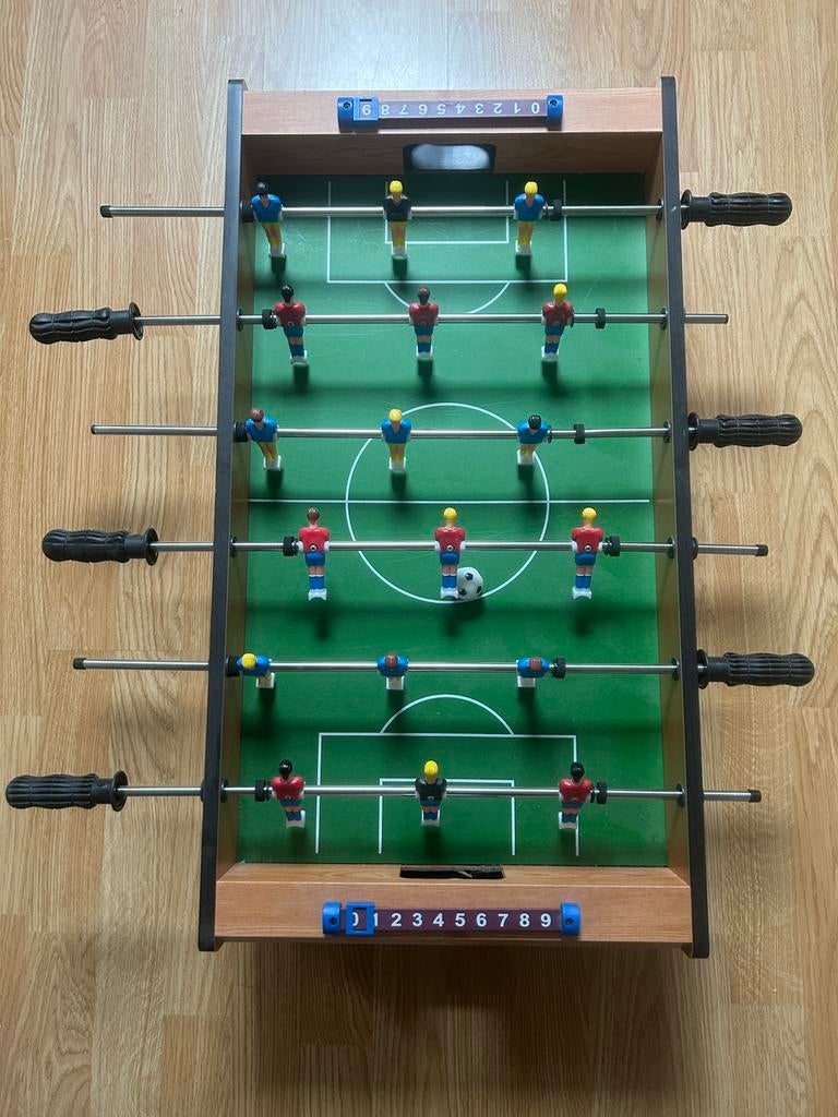 Tafelvoetbalspel, Ophalen, Zo goed als nieuw