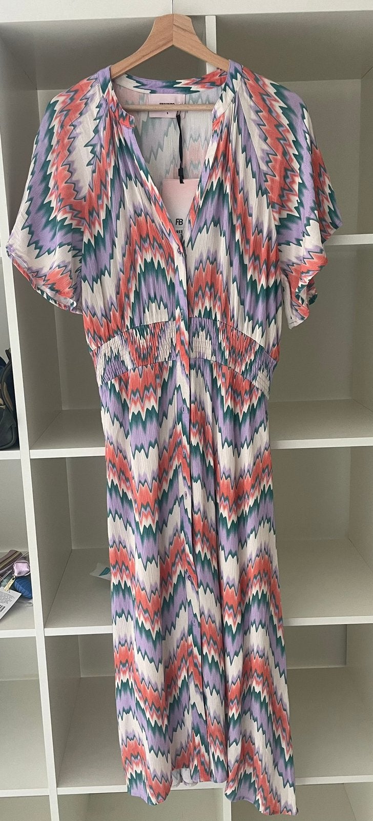 Vrolijke Jurk, S, Nieuw, Ibiza, Bohémien, Freebird Icons, Overige kleuren, Nieuw, Ophalen of Verzenden, Maat 36 (S)