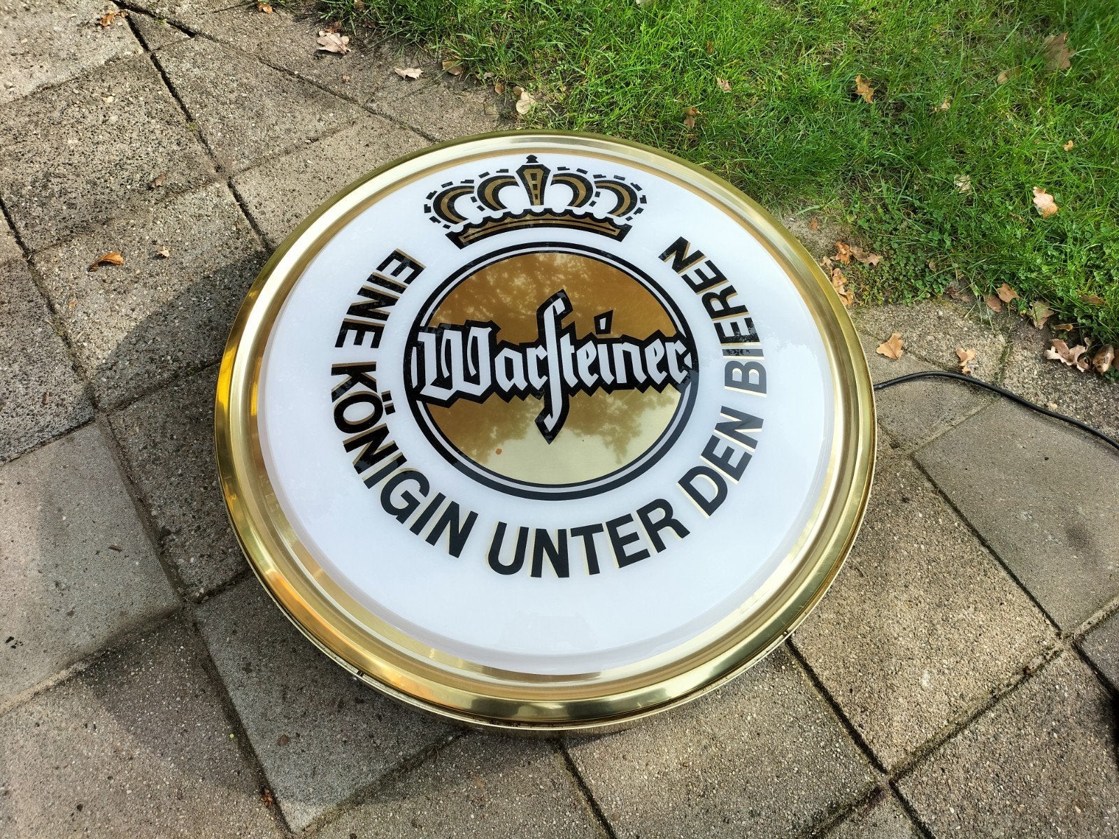 warsteiner bier lichtbak, Verzamelen, Ophalen of Verzenden