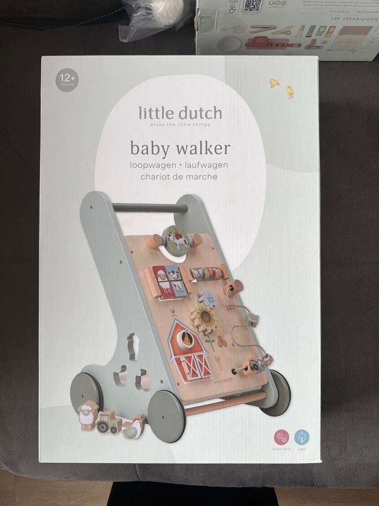 Little Dutch Babywalker Farm - Vanaf 12 maanden, Ophalen of Verzenden, Nieuw, Overige typen, Met wieltjes