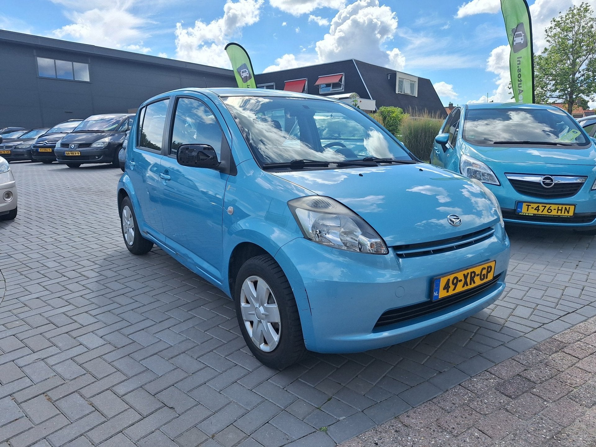 Daihatsu Sirion 2 1.0-12V Premium / Zuinig en betrouwbaar /, Auto's, Daihatsu, Voorwielaandrijving, Gebruikt, Blauw, Bedrijf