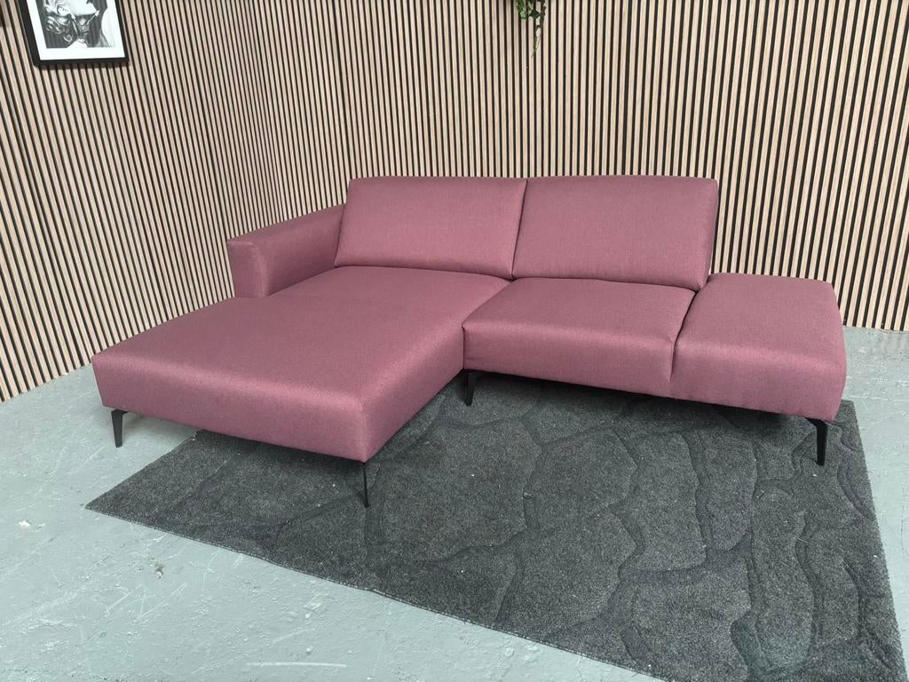 GRATIS LEVERING Loungebank Paars 240x170 NIEUW, Hoekbank, Ophalen of Verzenden, Zo goed als nieuw, 200 tot 250 cm