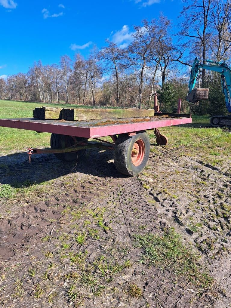 Aanhanger voor tractor., Zakelijke goederen, Agrarisch | Werktuigen, Ophalen, Transport