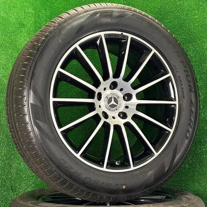 Originele 20 inch Mercedes AMG velgen banden G-klasse W463, Gebruikt, 275 mm, Banden en Velgen, Germany
