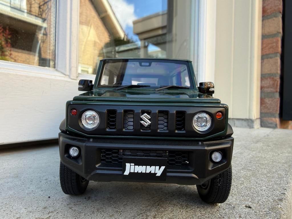 1:18 Suzuki Jimny (B74) Jungle Green 2020 BM Creations, Hobby en Vrije tijd, Modelauto's | 1:18, Overige merken, Info@bmc.style