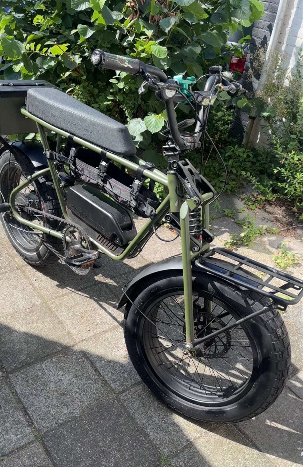 Buzzraw x, Fietsen en Brommers, Elektrische fietsen, Gebruikt, Overige merken, 51 tot 55 cm, 30 tot 50 km per accu, Ophalen