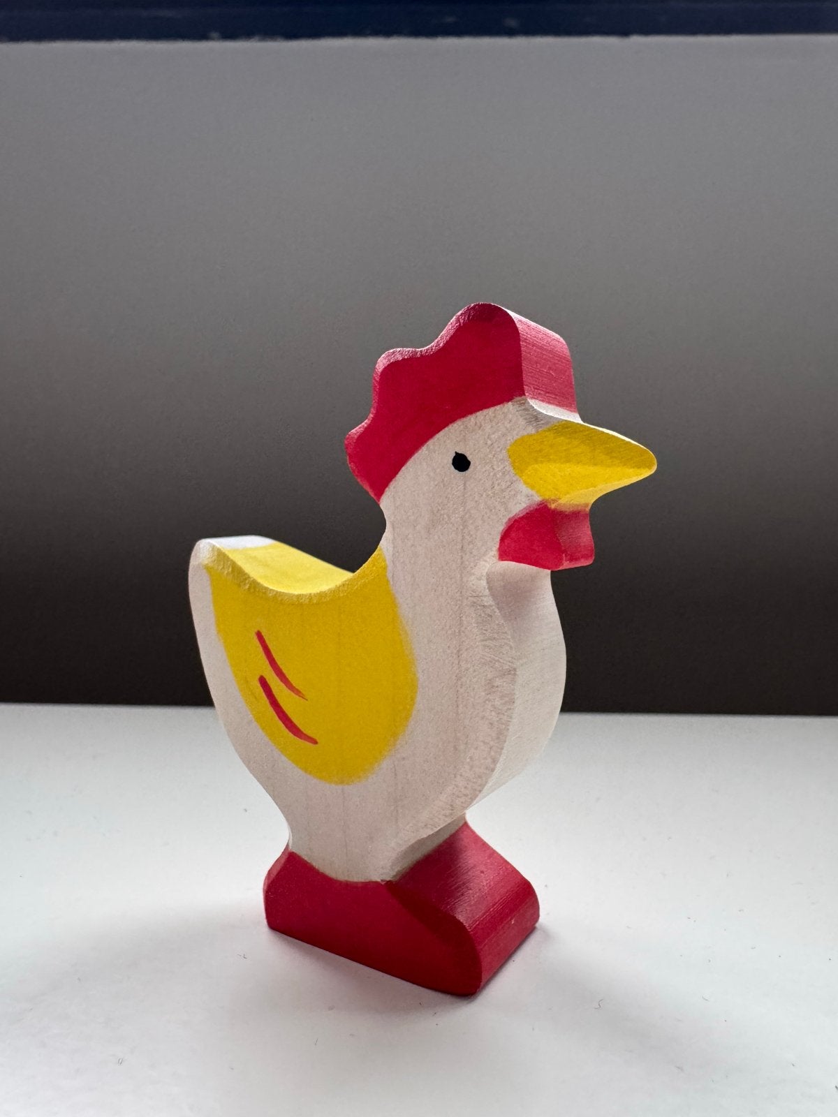 Holztiger kip houten speelfiguur, Ophalen of Verzenden, Zo goed als nieuw, Overige typen