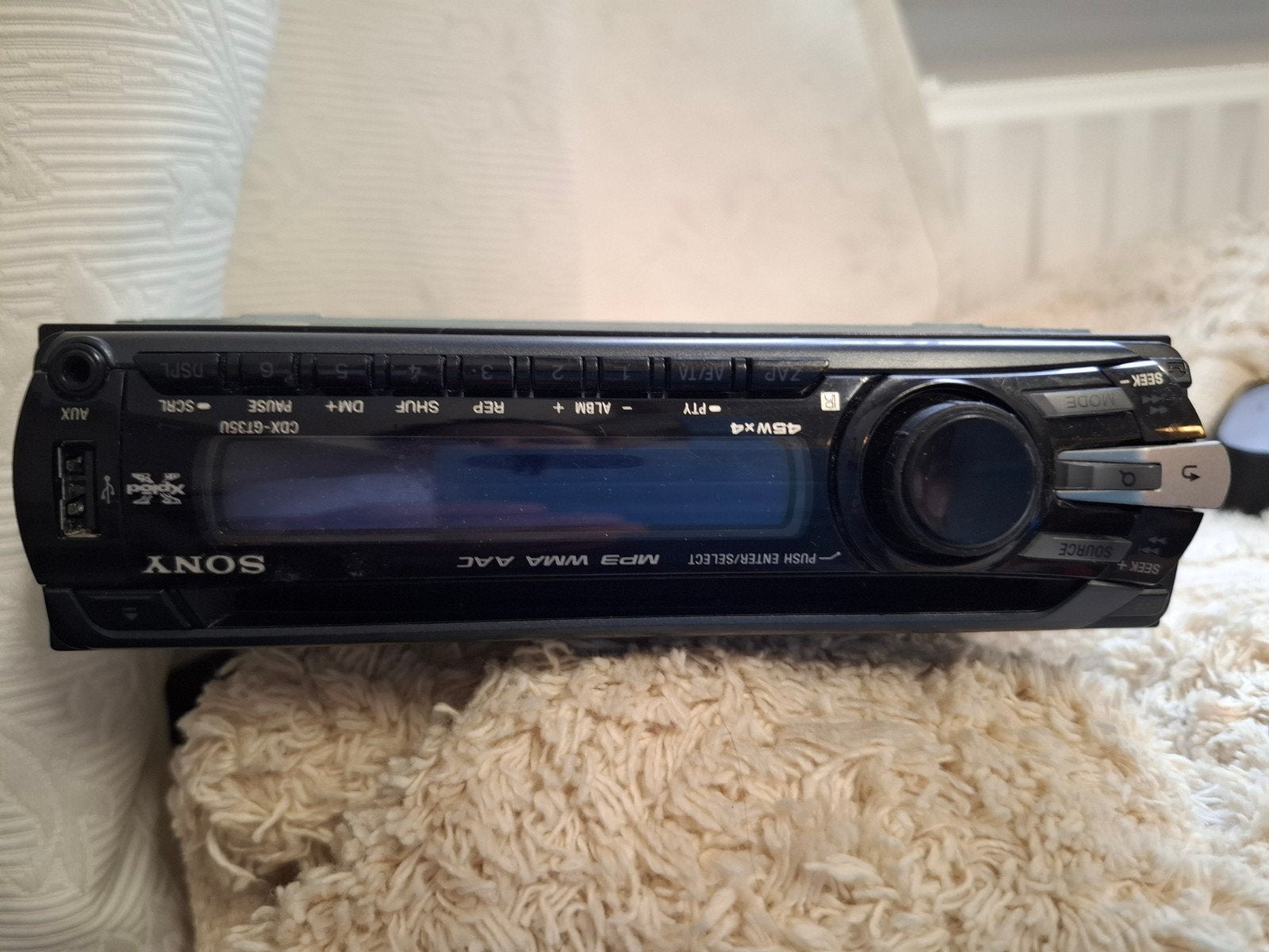 Sony CDX-GT33U Autoradio met CD/MP3/WMA/AAC speler, Auto diversen, Ophalen of Verzenden, Gebruikt
