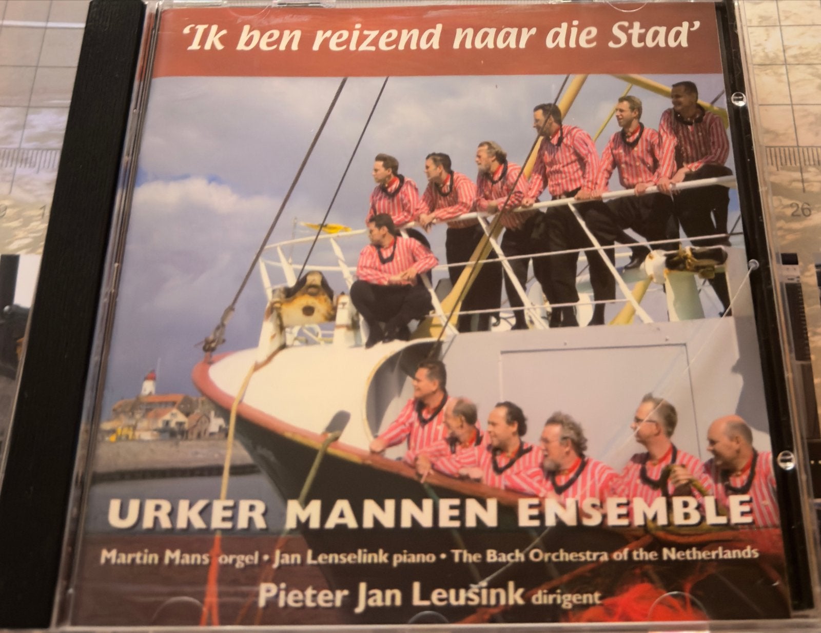 Urker Mannen Ensemble - Ik ben reizend naar die Stad CD, Gebruikt, Overige componisten, Modernisme tot heden, Ophalen of Verzenden
