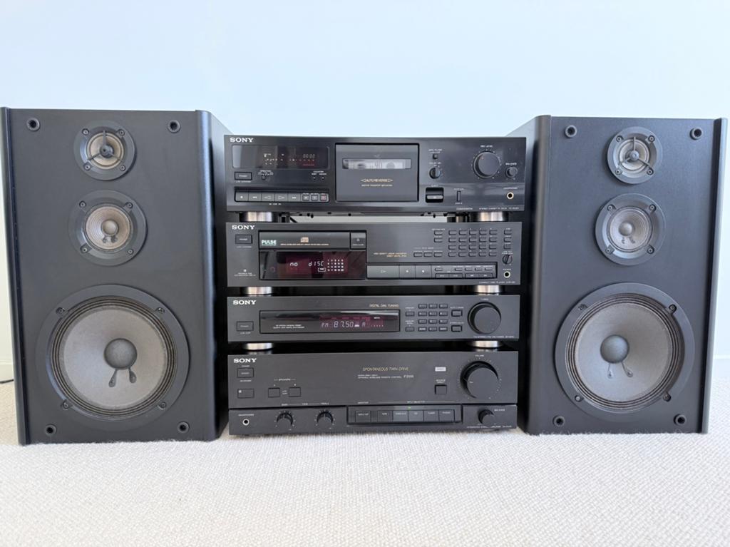 Sony Stereo set & Onkyo Speakers, Ophalen, Sony, Minder dan 60 watt, Gebruikt