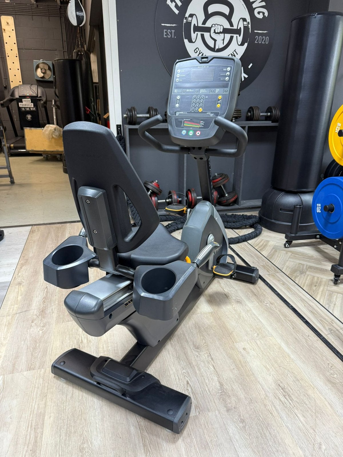 Matrix zitfiets/recumbent bike,fiets, erg goede staat!, Sport en Fitness, Fitnessmaterialen, Rug, Overige typen, Ophalen of Verzenden