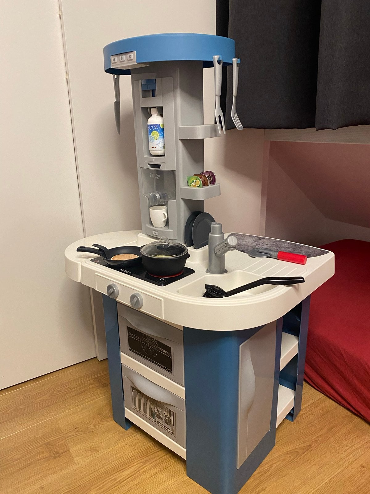 Smoby Speelkeuken met Licht & Geluid en Accessoires, Kinderen en Baby's, Ophalen, Gebruikt, Kunststof, Speelkeuken