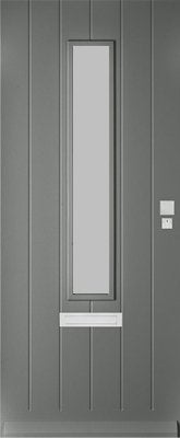 Skantrae Buitendeur SKN 665, Doe-het-zelf en Verbouw, Ophalen, 200 tot 215 cm, Glas, Buitendeur