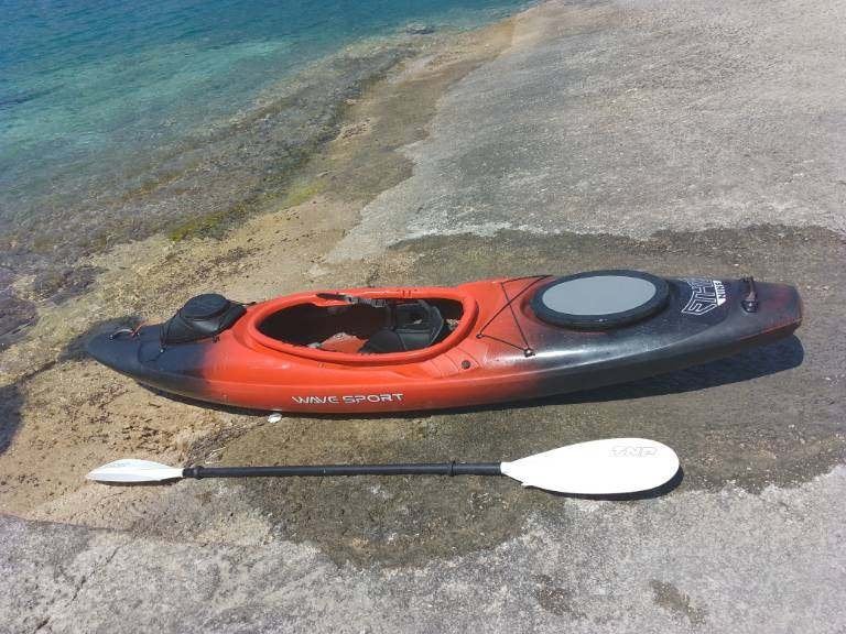 Wavesport Ethos 9, Ophalen, Gebruikt, Eén persoon, Kajak