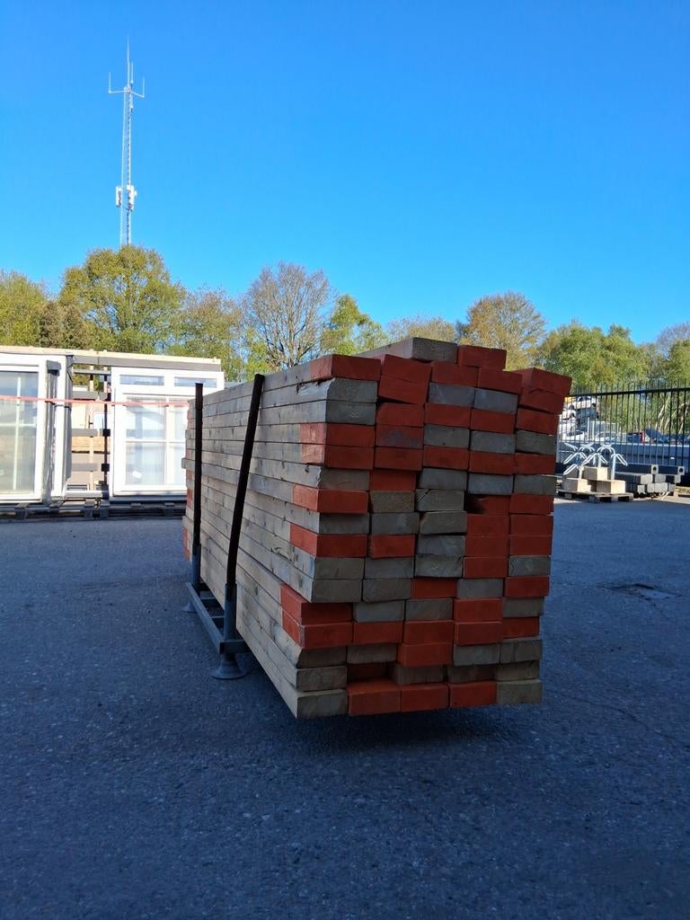 Diverse balken op voorraad circulair, Tuin en Terras, Palen, Balken en Planken, Gebruikt, Balken, 250 cm of meer, Ophalen
